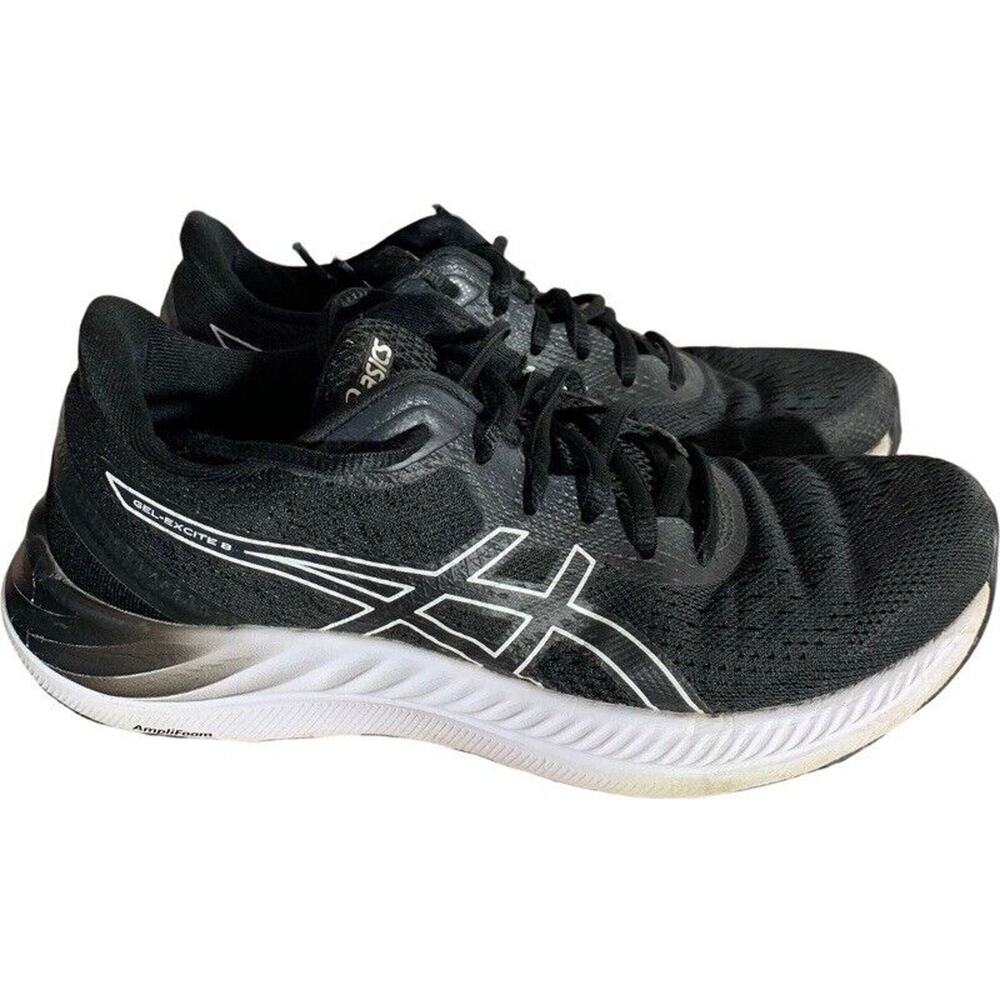 Size 7.5 - ASICS Gel Excite 8 Black White W